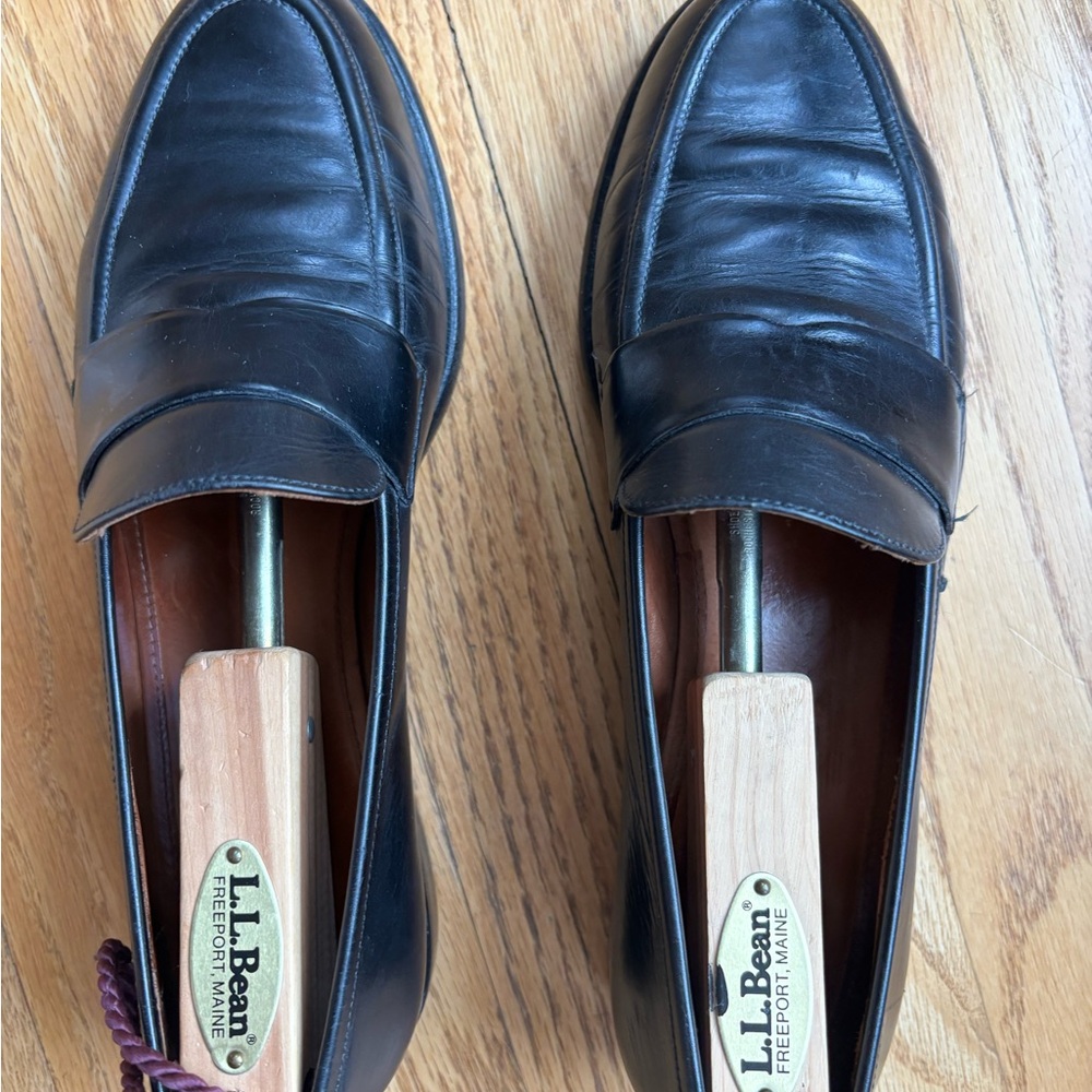 Coach Black Leather Women’s Loafers - Picture 2 of 8